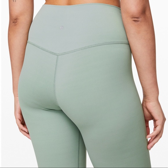 lululemon athletica Pants - Lululeom Align 28” Grey Sage High Rise Size 6
